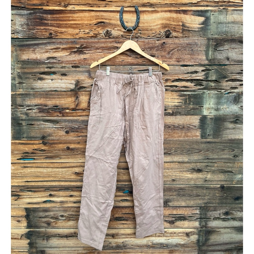 MISSLOOK | Tan Drawstring Comfy Lounge Pants XL